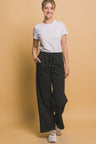 Love Tree Drawstring Wide Leg Sweatpants with Pockets | Hanalas