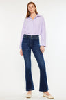 Kancan High Rise Double Waistband Flare Jeans | Hanalas