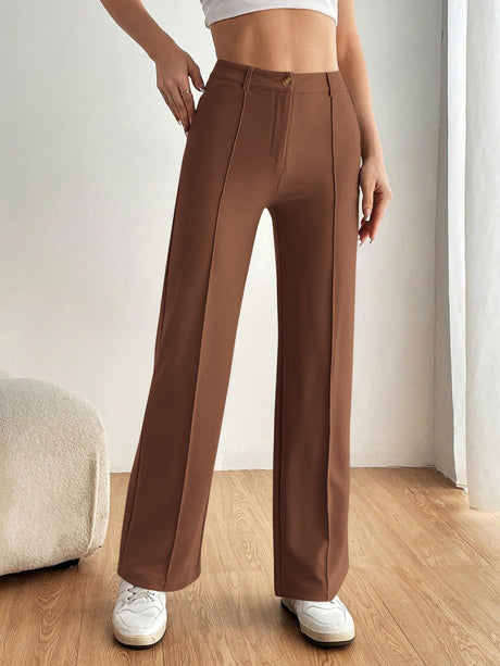 High Waist Wide Leg Pants | Hanalas