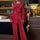 Perfee Cutout Round Neck Long Sleeve Jumpsuit | Hanalas