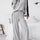 Plus Size Half Zip Long Sleeve Top and Pants Set Trendsi Hanalas