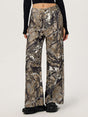 Graffiti Printed Wide Leg Cargo Pants | Hanalas