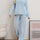 Mock Neck Long Sleeve Top and Pants Sweater Set | Hanalas