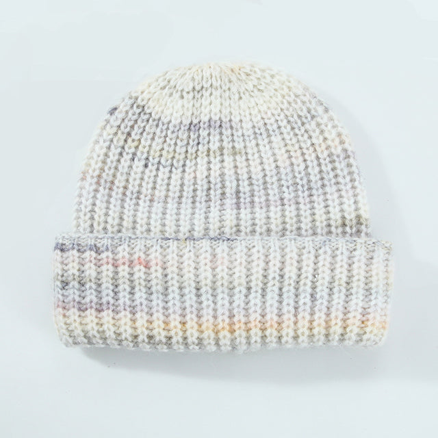 Thermal Contrast Knit Hat | Hanalas