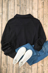 Half Zip Long Sleeve Sweatshirt