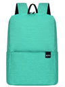 Solid Color Nylon Backpack Bag | Hanalas