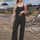 Hollow Out Round Neck Top and Pants Sweater Cover Up Set | Hanalas