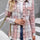 Drawstring Plaid Button Up Jacket with Chest Pockets | Hanalas