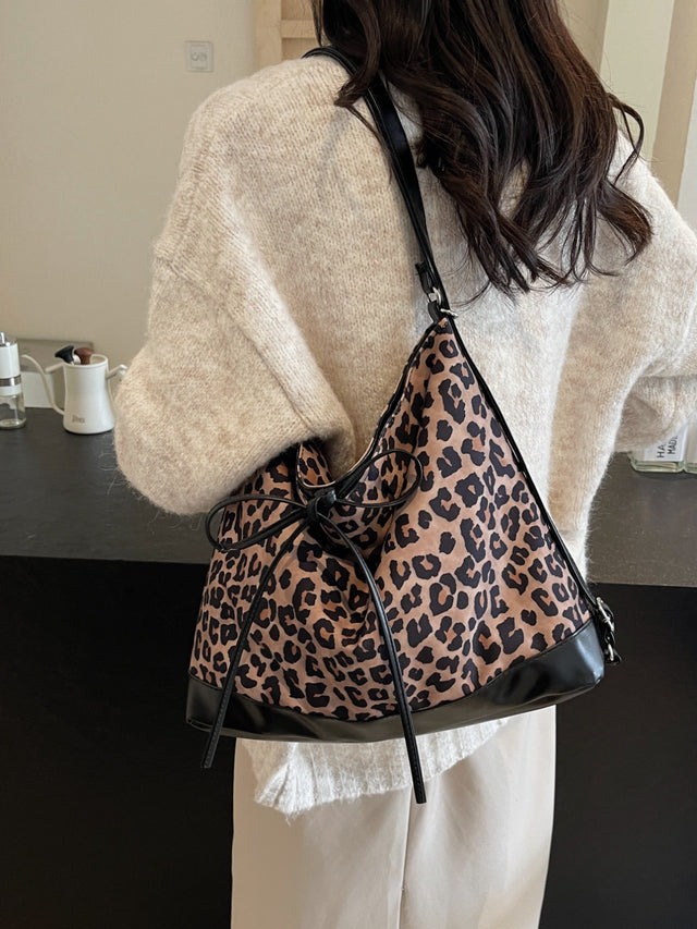 Leopard Dual Purpose Crossbody Bag | Hanalas