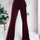 High Waist Flare Pants Trendsi Hanalas