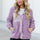 Snap Down Long Sleeve Sherpa Jacket | Hanalas