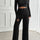 Devine Crisscross Round Neck Long Sleeve Top and Pants Set | Hanalas