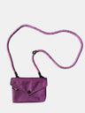 Himawari Solid Color Envelope Shape Crossbody Bag with Removable Strap | Hanalas