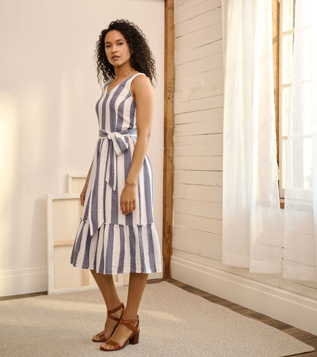 Sydney Midi Dress - Summer Stripes